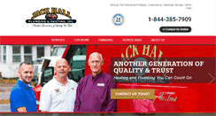 Desktop Screenshot of jackhallplumbing.com